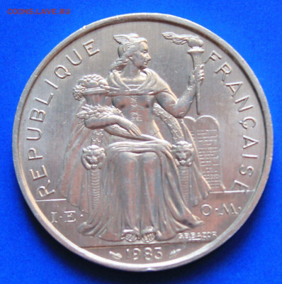 Французская Полинезия 5 франков 1983 - 7