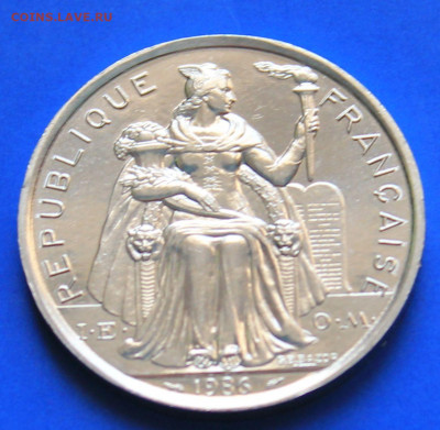 Французская Полинезия 5 франков 1986 - 8