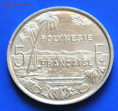Французская Полинезия 5 франков 1986 - 4