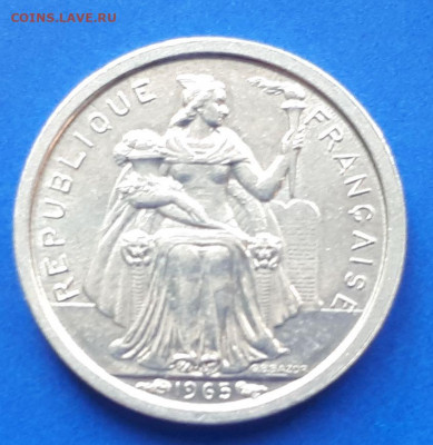 Французская Полинезия 50 сантимов 1965 - 7