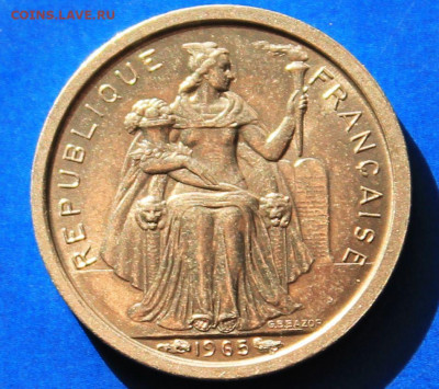 Французская Полинезия 50 сантимов 1965 - 5