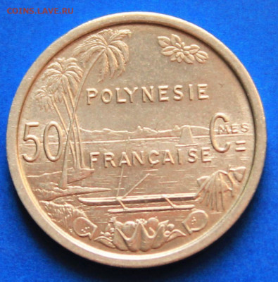 Французская Полинезия 50 сантимов 1965 - 3