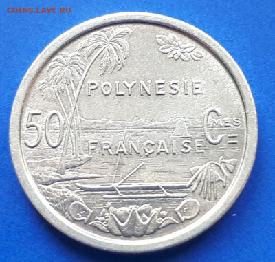 Французская Полинезия 50 сантимов 1965 - 2