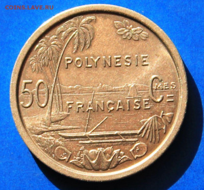 Французская Полинезия 50 сантимов 1965 - 1