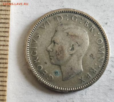 Великобритания Георг VI 6 пенсов 1940 (Ag) до 15.02.20 - 124752698 (1)