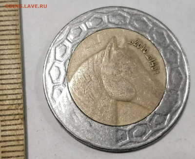 (БИМ) АЛЖИР 100 динаров 2010 до 15.02.20 - 163009566 (1)