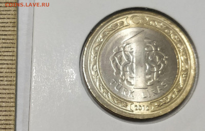 (БИМ) ТУРЦИЯ 1 лира 2012 10 лет олимпиаде до 15.02.20 - 162987964 (1)