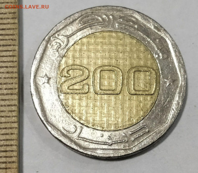 (БИМ) АЛЖИР 200 динаров 2012 - 50 лет Независимости до 15.02 - 162989218 (1)