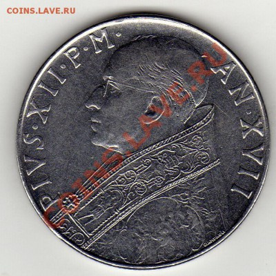 ВАТИКАН 100 ЛИР 1955 ДО 22.08.11 В 22.00МСК (407) - img009