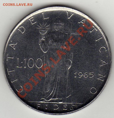 ВАТИКАН 100 ЛИР 1965 ДО 22.08.11 В 22.00МСК (407) - img020