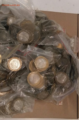 10 рублей биметалл 650 шт. 2000-2019 До 19.02.20 в 22.15 - 2020-02-14 22.06.17