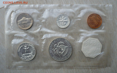 США 1,5,10,25, 50 центов 1964.Proof Set.16.02 в 22:10 - P3060146.JPG