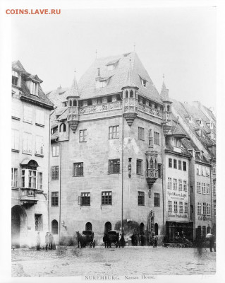 Транспортные нотгельды Нюрнберга-Фюрта. Краткий обзор. - Nassauer Haus в конце 19 века