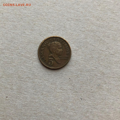 Филиппины 5 сентимо 1968,до 17.02. - uYbTnZ95rUI