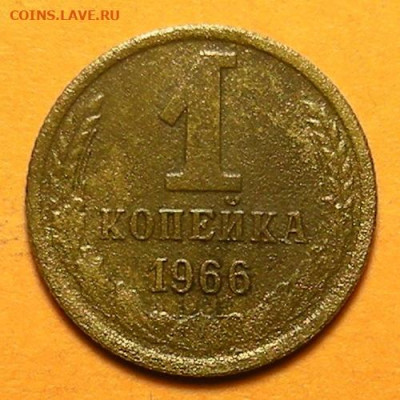 Нечастая 1 копейка 1966, "с остями" бюджетная -- 21.02.20. - DSCN6690.JPG