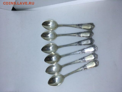 Набор кофейных 6 ложек 875 пробы завода Спецсплавов - 1B6FFBBF-B5CF-4FC7-AA43-F6502EDC510A