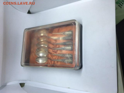 Набор кофейных 6 ложек 875 пробы завода Спецсплавов - 1F84639D-5B4A-45D3-BC4D-E57CB1BB8B5C