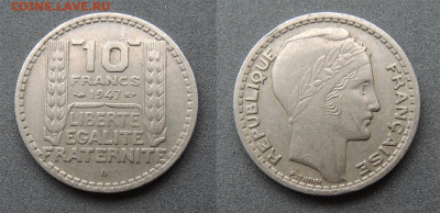 Франция 10 франков 1947 B до 22.02 - Франция 10_47