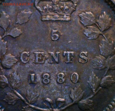 Канада. Монеты периода правления королевы Виктории 1858-1901 - 5-cents-188-dot-above-t-5-cents-canada