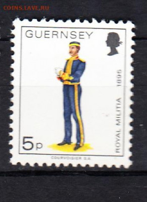 GUERNSEY 1976 форма 1м 5п  до 19 02 - 46