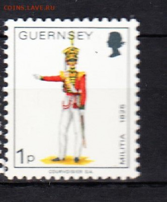 GUERNSEY 1974 форма 1м 1п до 19 02 - 51