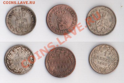 Бавария 1 крейцер 1871 г до 23.08.11 22-00 мск - m2-1-3