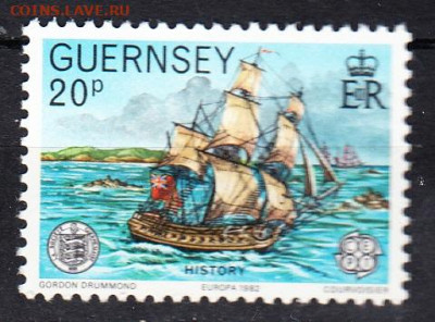 GUERNSEY 1982 парусники 1м 20п  до 19 02 - 61