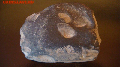 БЛИЦ Древний каменный нож -режущая половина 8 см до архива - 5