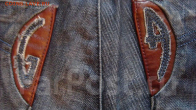 БЛИЦ Джинсы Armani Италия с кожаными вставками до архива - 1457164047610_default