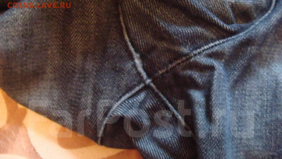 БЛИЦ Джинсы Armani Италия с кожаными вставками до архива - 1457164055752_default