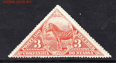 Колонии Ньясса 1924 1м * 3с до 22 02 - 91