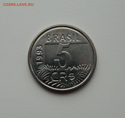Бразилия 5 крузейро реал 1993 г. (Фауна) до 19.02.20 - DSCN0053.JPG