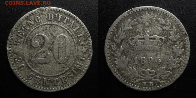 Италия – 20 чентезимо (1894 KB) до 19.02 (22.00) - Италия – 20 чентезимо (1894 KB)