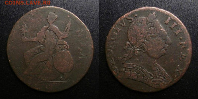 Великобритания – 1 фартинг (1775) до 19.02 (22.00) - Великобритания – 1 фартинг (1775) «Георг III»