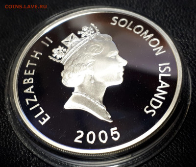 25 долларов 2005 Серебро Миссури Соломоновы острова - Миссури (2)