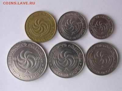 Разменная монета Грузия 1993 г. до 24.02.20 г. - DSCN5208