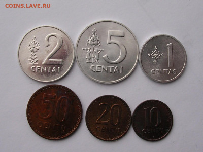 Разменная монета Литва 1991 г. до 24.02.20 г. - DSCN5231