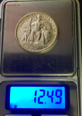 50 центов США 1935 г. Выставка в Калифорнии - 2CA8D73D-E557-4978-9224-40795D707DDB