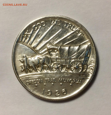 50 центов США 1926 г. Орегонская тропа - 960895F9-9F13-4853-B829-4C88D1EBABE9