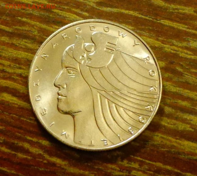 ПОЛЬША - МЕЖДУНАРОДНЫЙ ГОД ЖЕНЩИН до 25.02, 22.00 - Польша 20 зл Международный год женщин