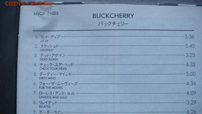 CD диск с постером Buckcherry 1999 Япония до 19-00 24.02.20 - 7_cd_japonskij_disk_s_posterom_cd_buckcherry_1999_japan (3)