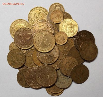 До реформы 1коп,2коп,3коп и 5коп  80 монет - DSCN0233.JPG