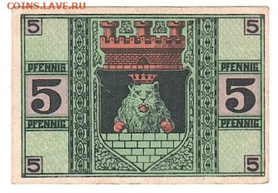 Нотгельд Zeulenroda, 5 пфеннингов на оценку - 2020-02-20_001