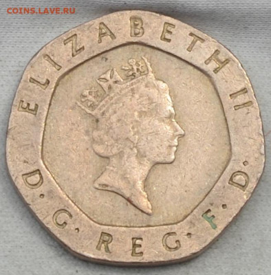 Британия 20 пенсов 1990. 24. 02. 2020. в 22 - 00. - DSC_0060.JPG