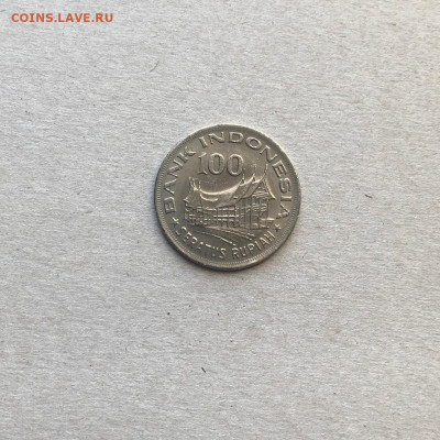 Индонезия 100 рупий 1978,до 24.02. - WWdJjPdpUUI
