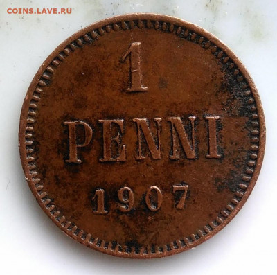 Русская Финляндия 1 пенни 1907 года до 26.02.2020 - IMG_20200221_160507