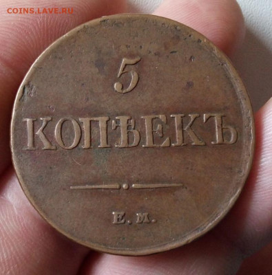 5 КОПЕЕК 1831г жёлтый, рельефный, кабинетный - IMG_20200223_140736