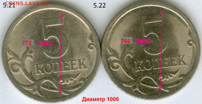 5 копеек 2008 СП шт.5.21 ? - 5.21 - 5.22 -1