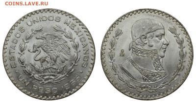 Мексика. 1 песо 1966 г. До 26.02.20. - DSH_7418.JPG