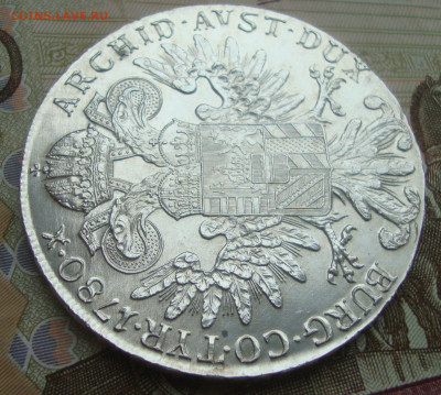 Талер Марии-Терезии,1780г, рестрайк до 22-00 М. 26.02.20 г. - MM3